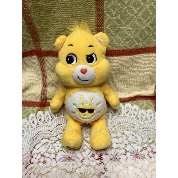 Care Bear Lot 9 inch Bean Bag Plush Togetherness Bear Cheer Funshine Rainbow - Picture 5 of 9